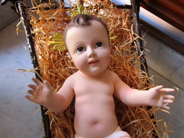 Baby Jesus crib SOLD