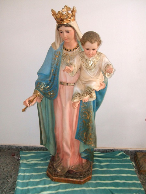 Religious Image of the Virgin of Carmen of Salou