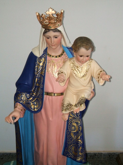 Religious Image of the Virgin of Carmen of Salou