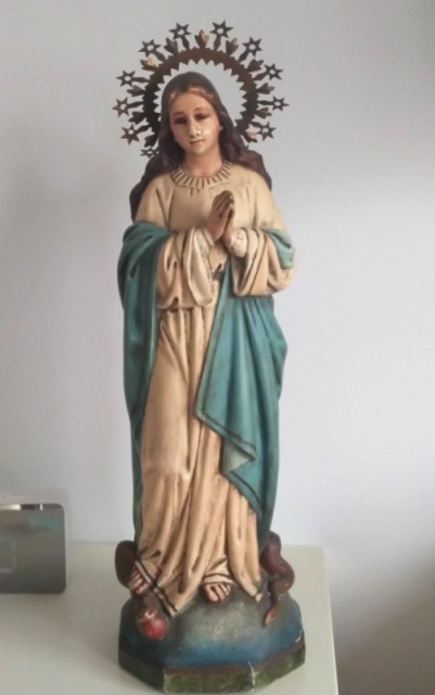 Image of the Immaculate Virgin from the Olot workshops