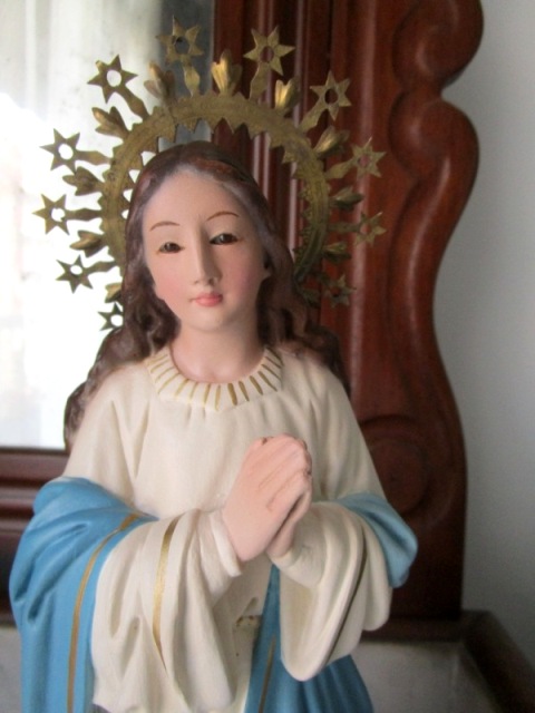 Image of the Immaculate Virgin from the Olot workshops