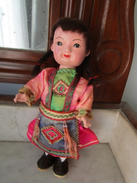 Restauración muñeca composición